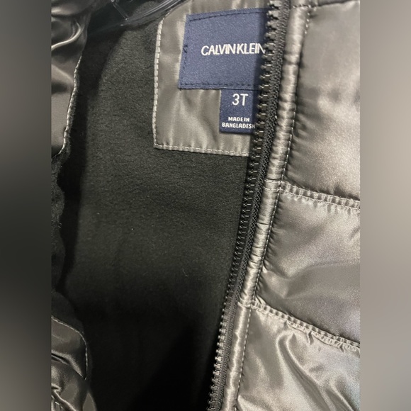 Calvin Klein Boys' Eclipse Bubble Jacket, Dark Grey - Picture 15 of 16